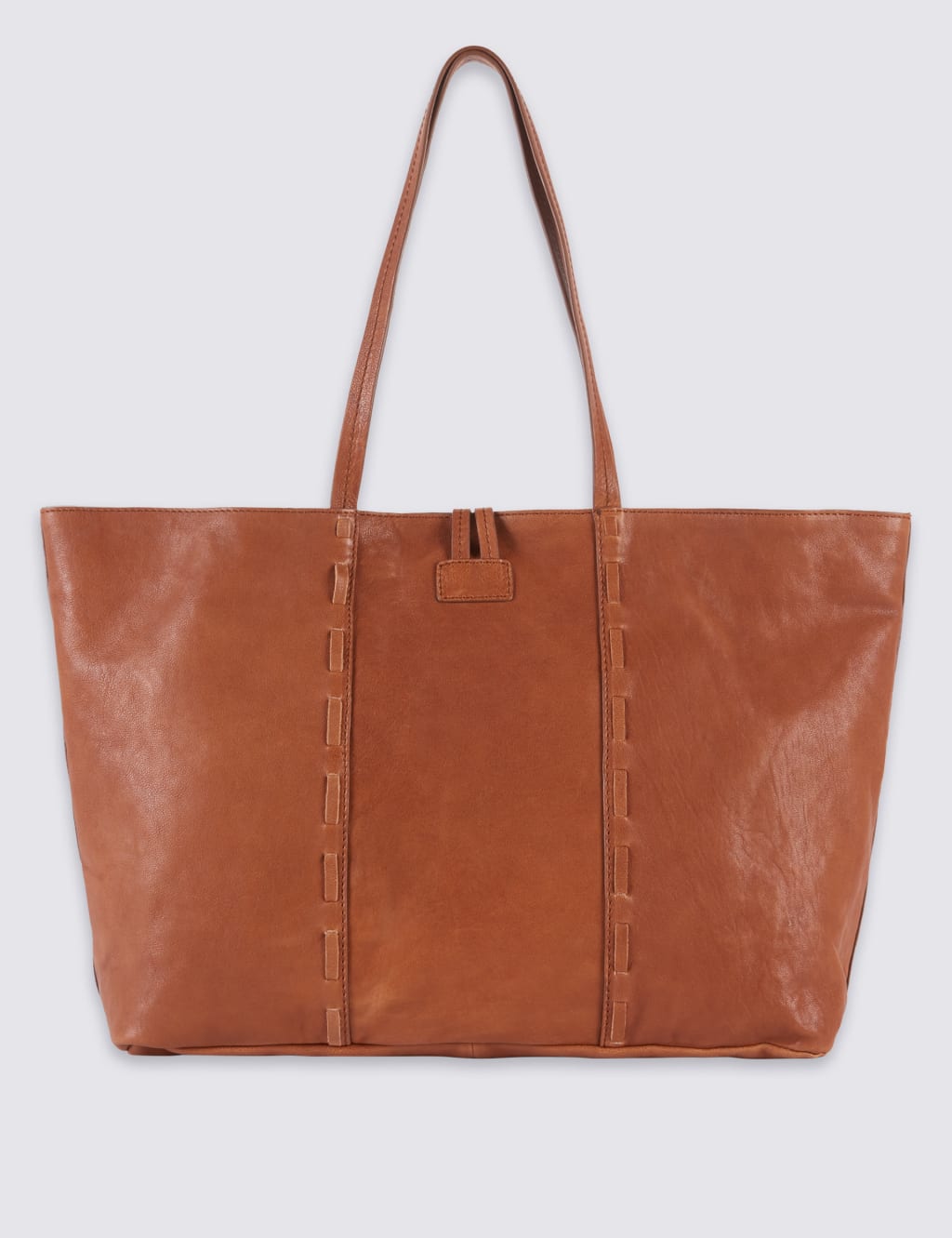 Leather Tassel Shopper Bag M S Collection M S