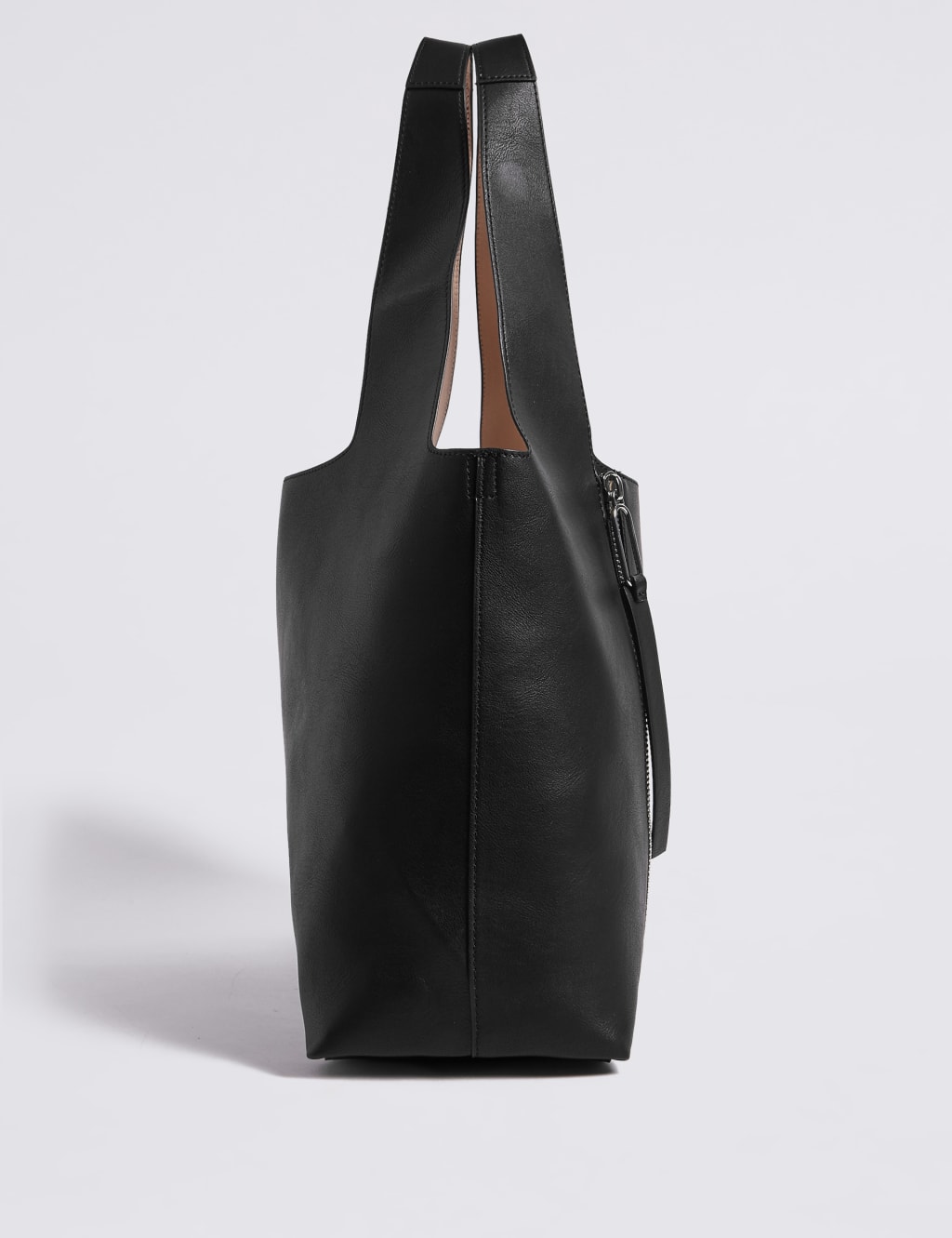 Faux leather hobo bag on sale