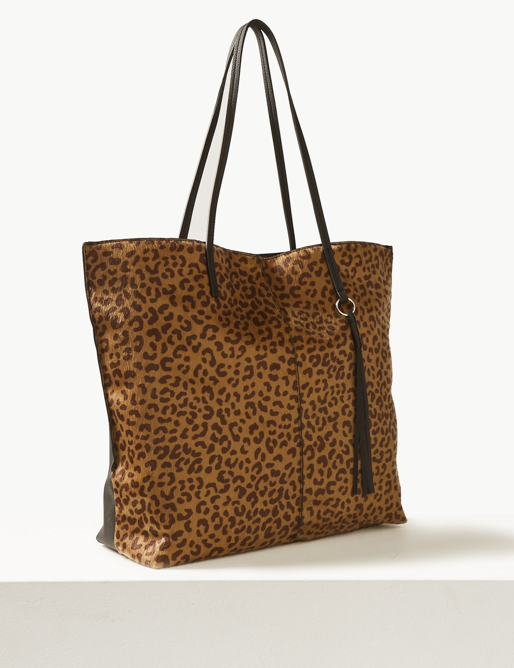 Large leopard print bag hotsell