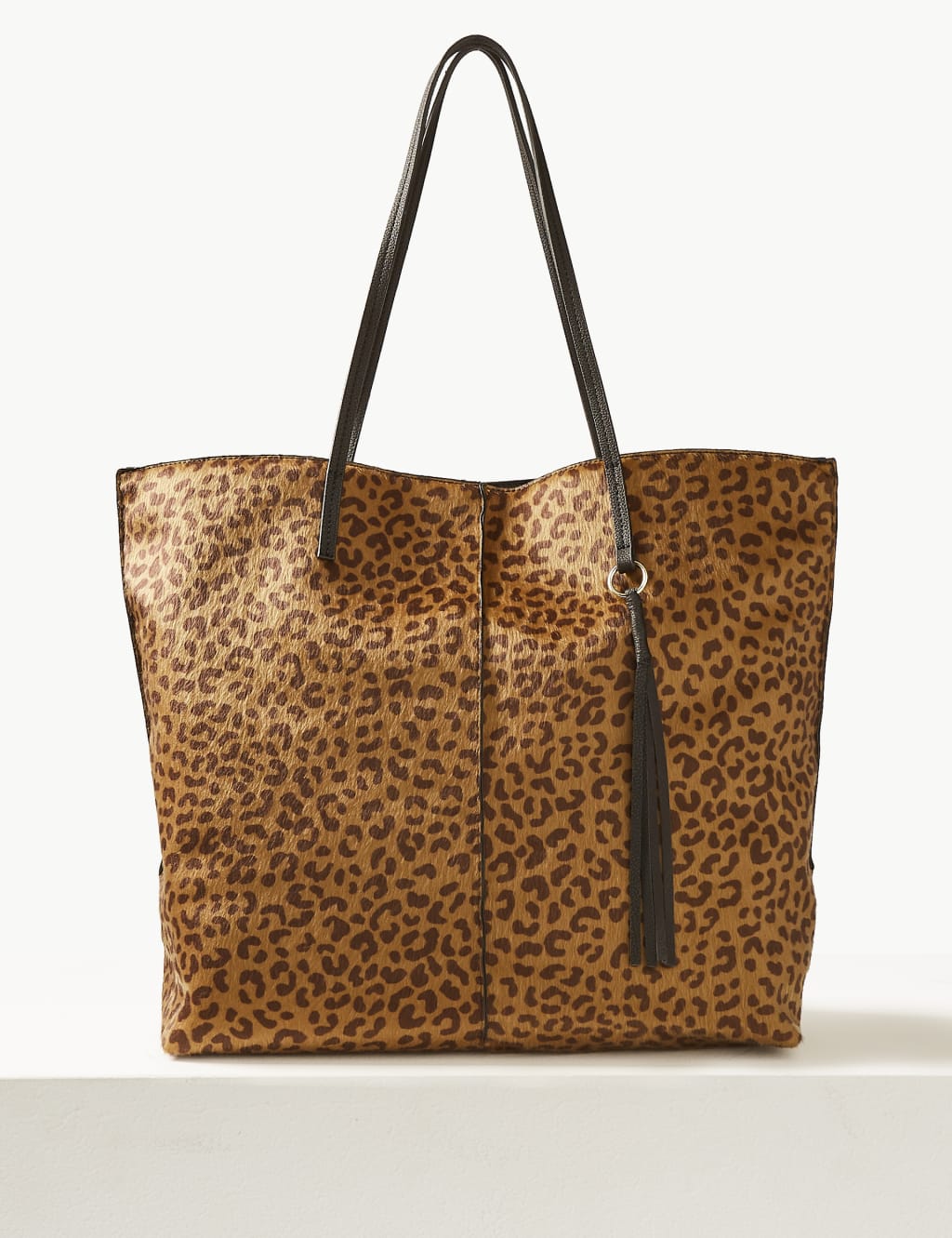 Animal Print Shopper Bag M S Collection M S