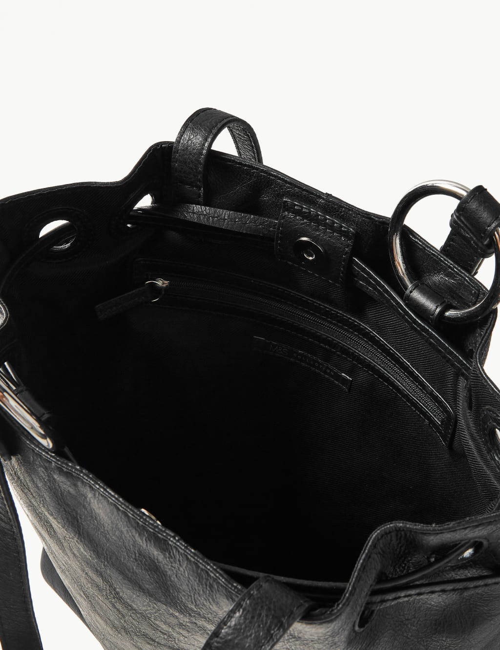 Leather Ring Shoulder Bag 5 of 6