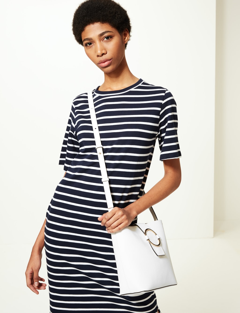 Ring Detail Bucket Bag M S Collection M S