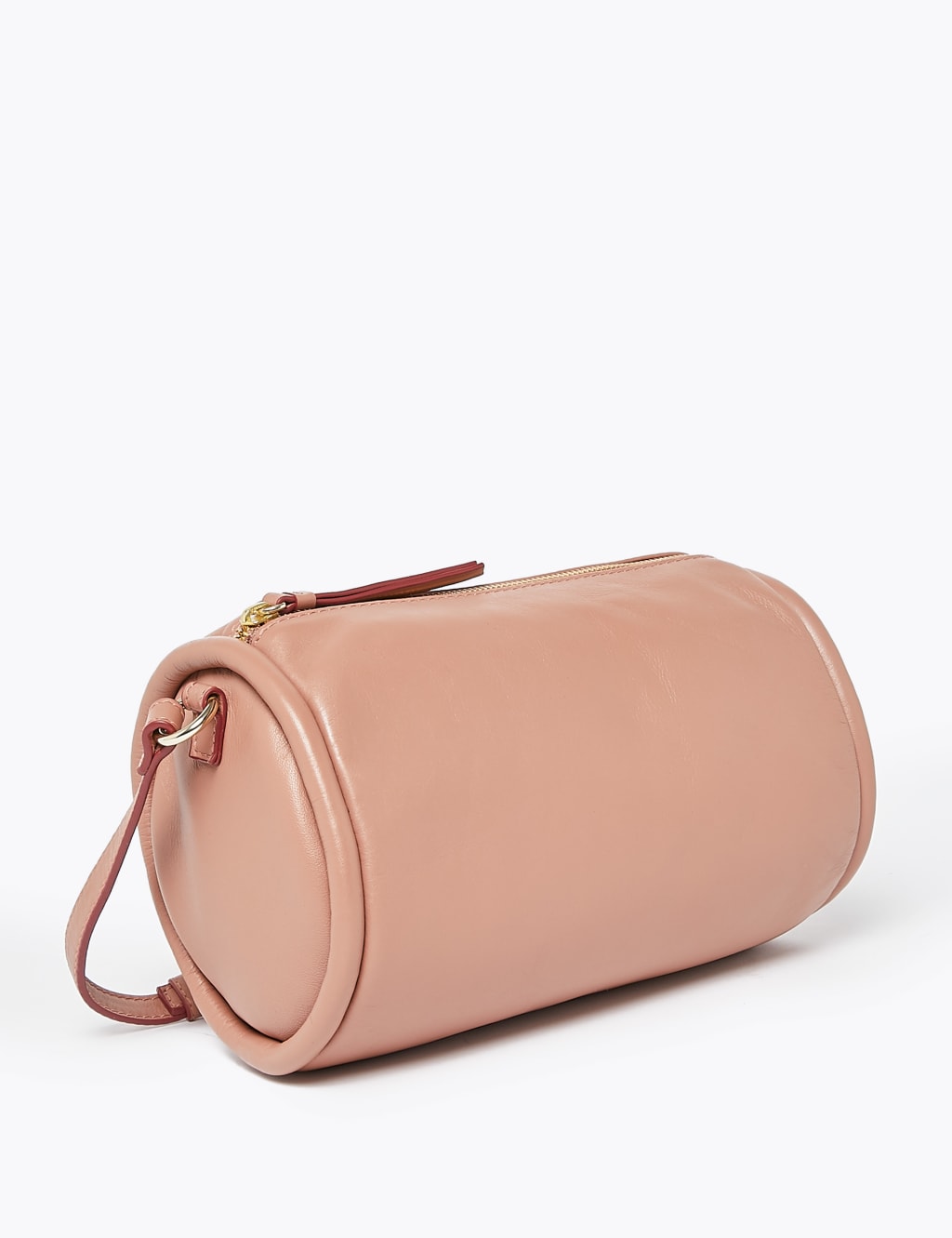 Leather barrel bag outlet