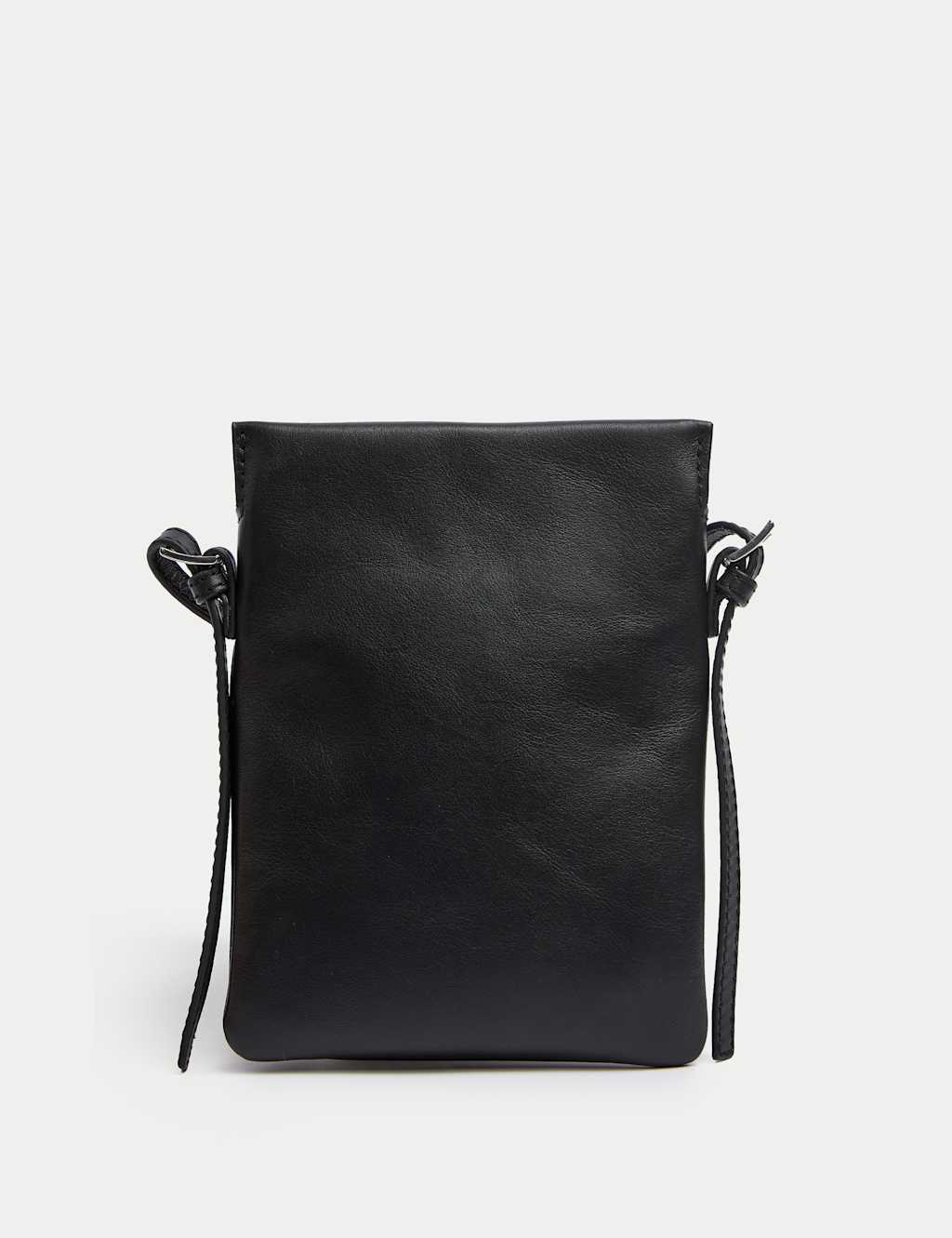 Leather Buckle Detail Cross Body Bag 4 of 5