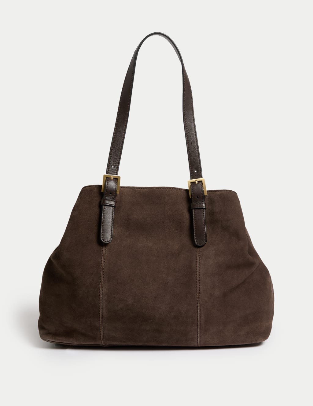 Grey suede tote bag clearance