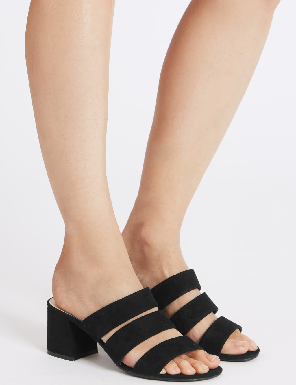 M&s block heel sandals online