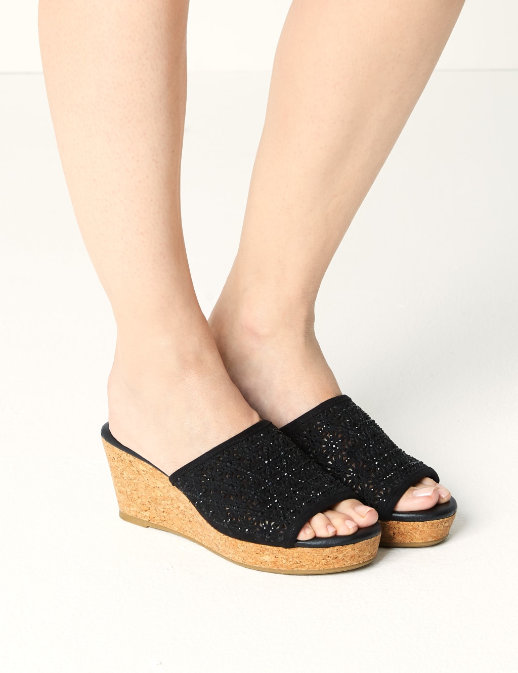 Sparkle wedge heels new arrivals