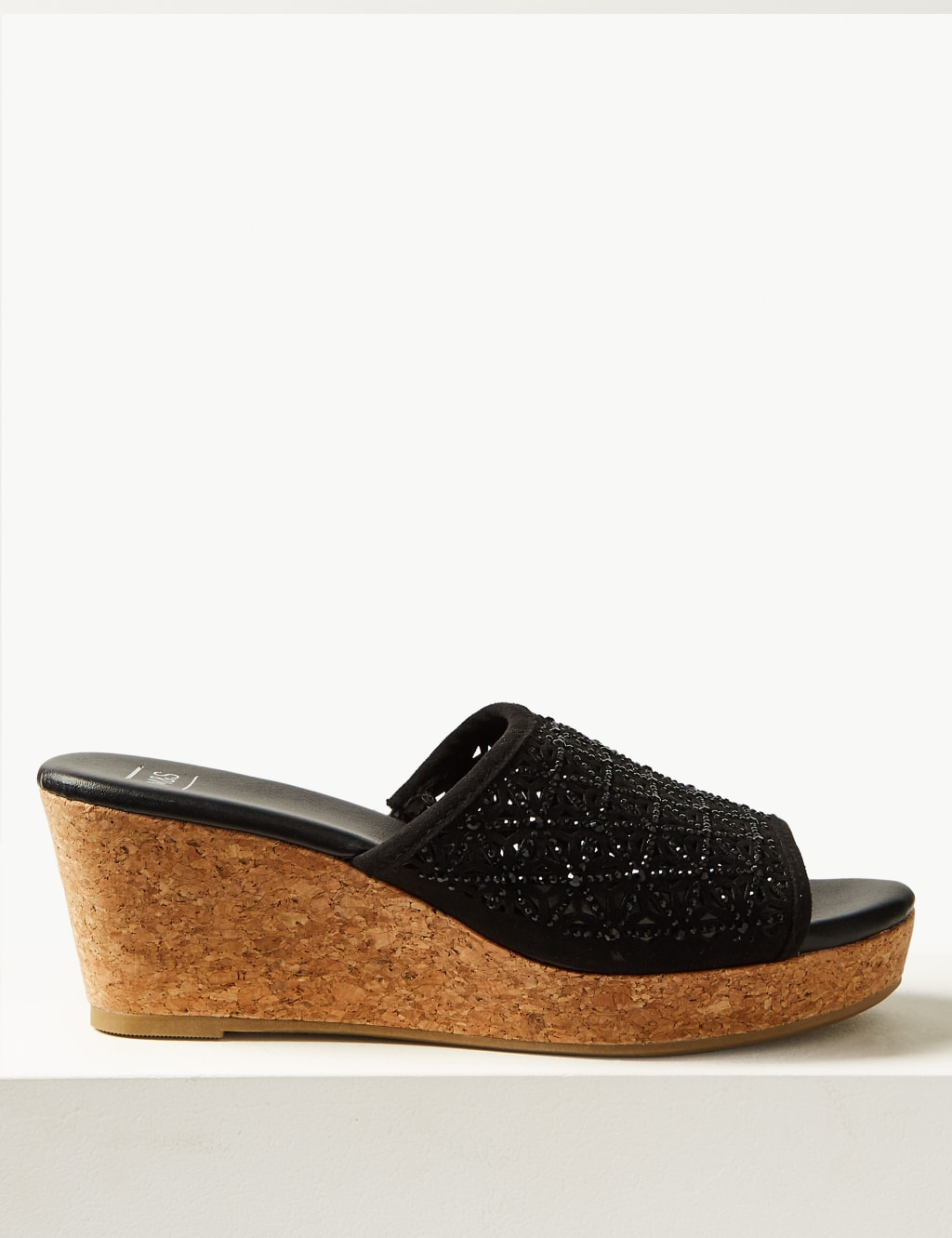 Mule wedges slip on cheap