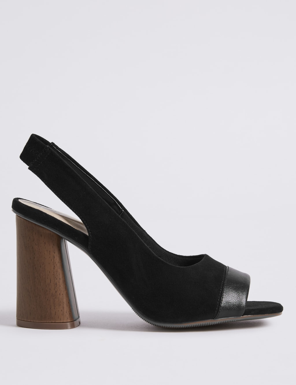Peep Toe Slingback Sandals 2 of 6