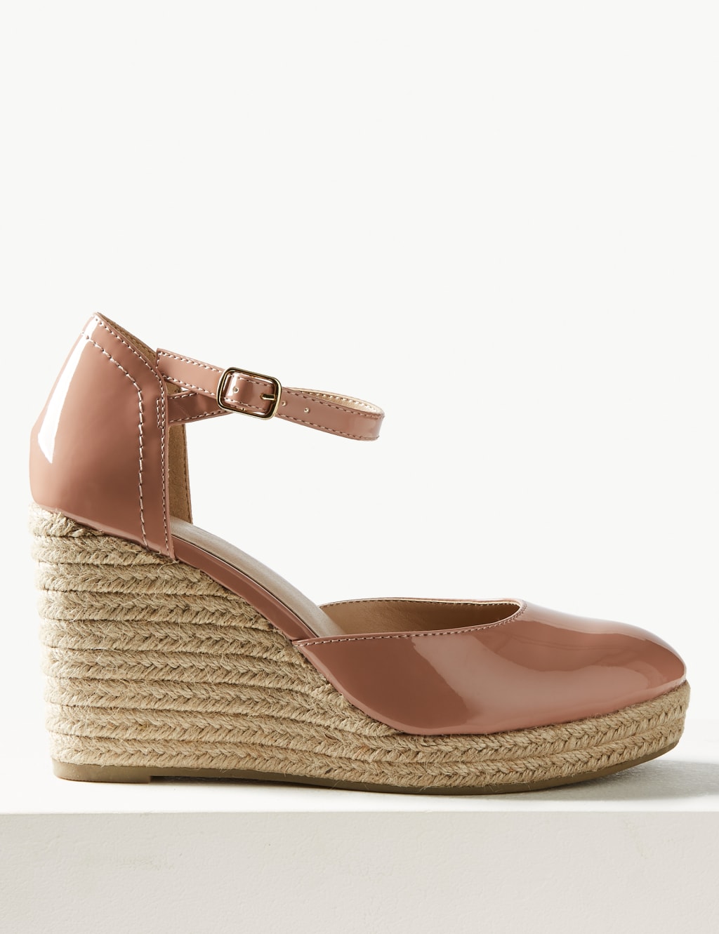 Wedge Heel Almond Toe Espadrilles 2 of 5