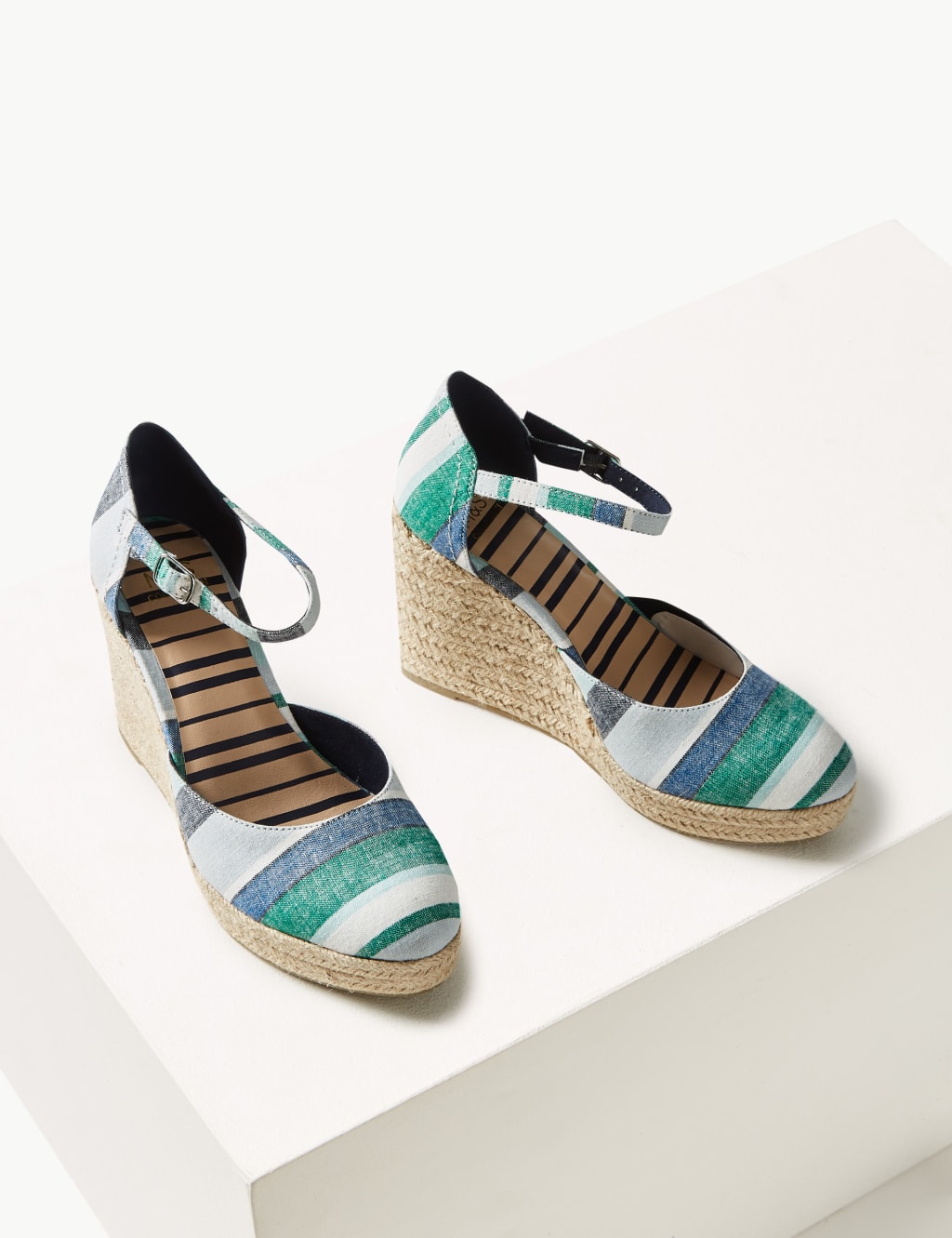 Wedge Heel Almond Toe Espadrilles 3 of 5