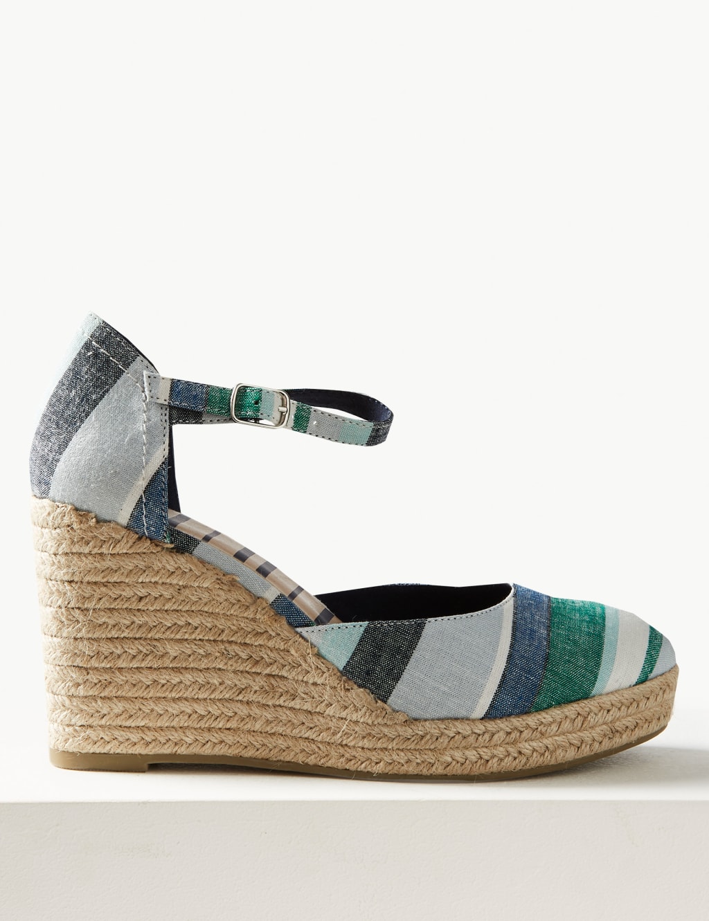 Wedge Heel Almond Toe Espadrilles 2 of 5