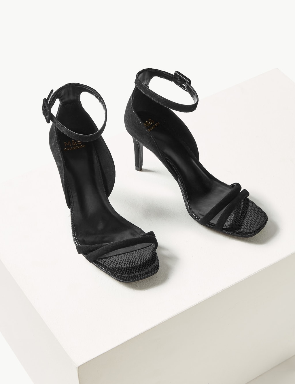 Double Strap Stiletto Sandals 3 of 5