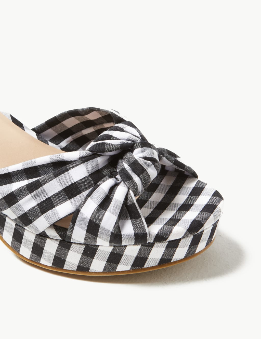 Checked Demi Ankle Strap Sandals 4 of 5