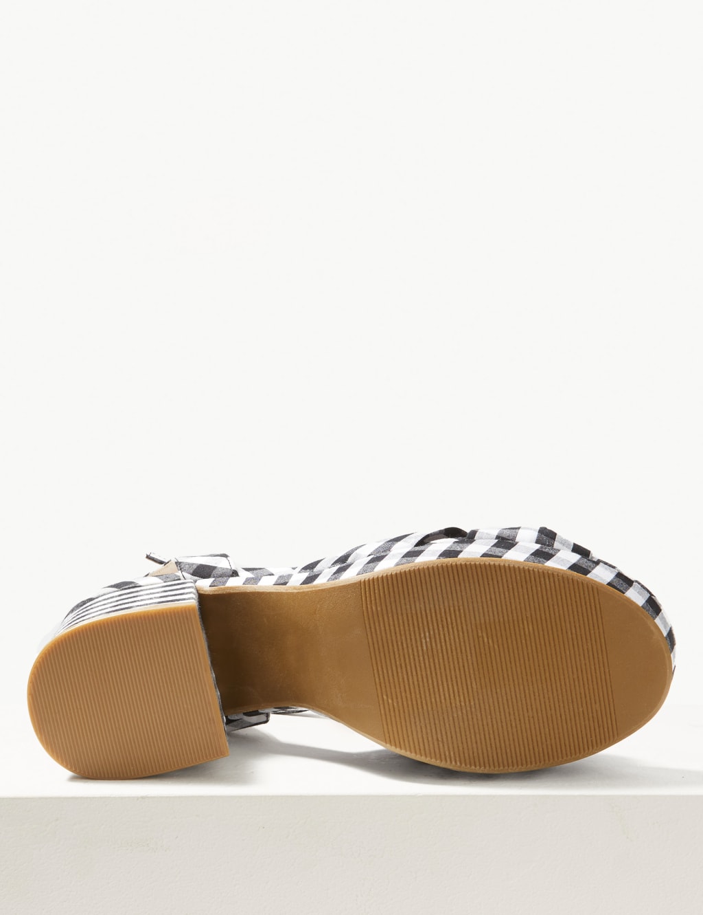Checked Demi Ankle Strap Sandals 5 of 5