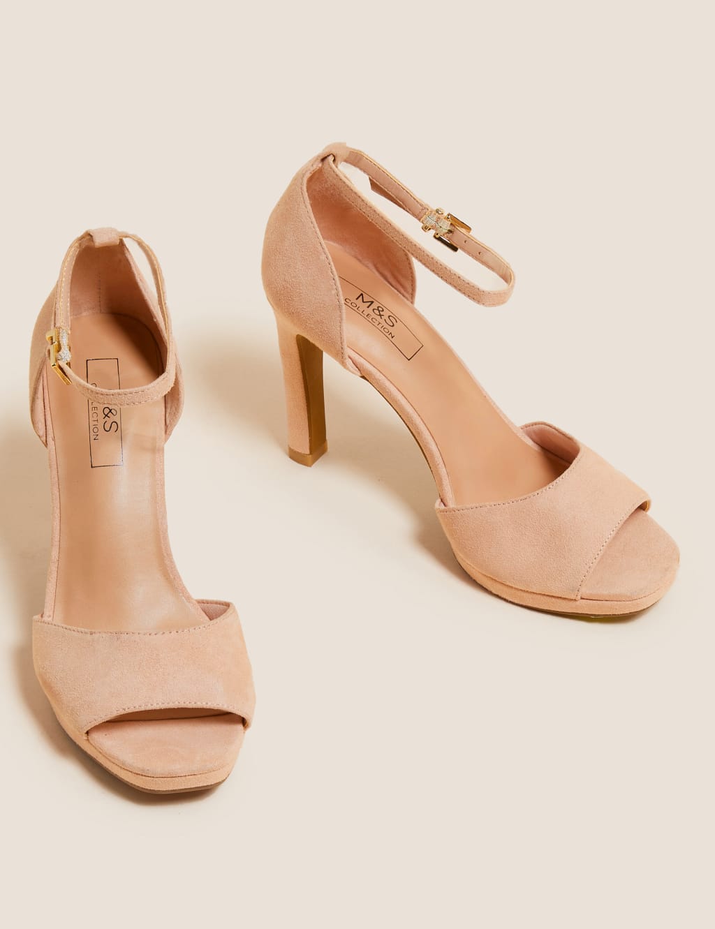 Ankle Strap Stiletto Heel Sandals 2 of 5