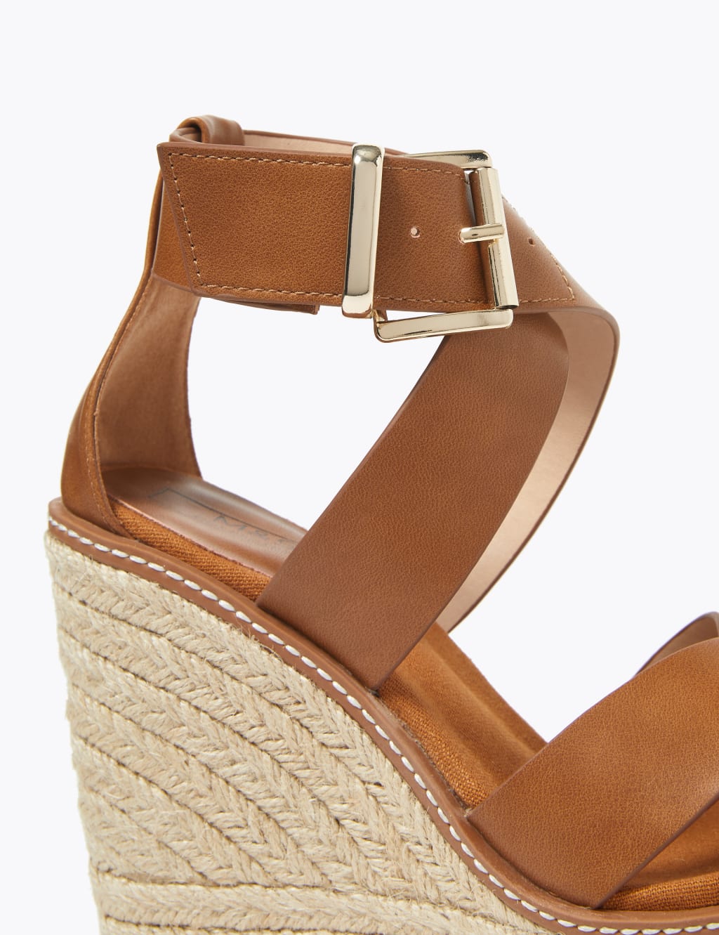 Buckle Strappy Wedge Espadrilles 3 of 4