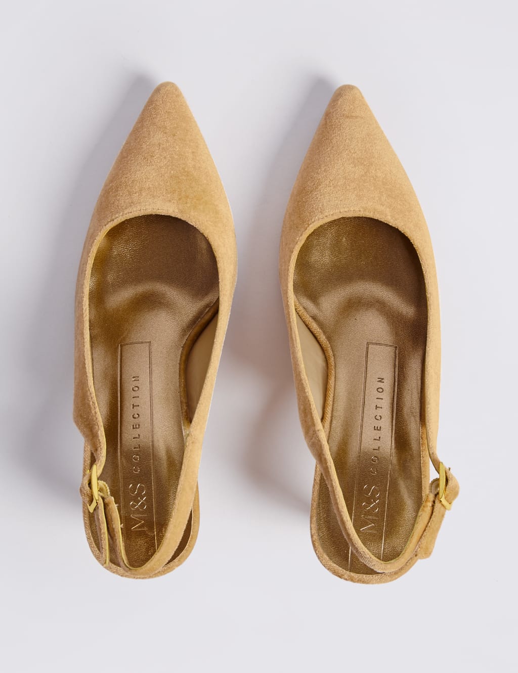 Kitten Heel Slingback Court Shoes 4 of 6