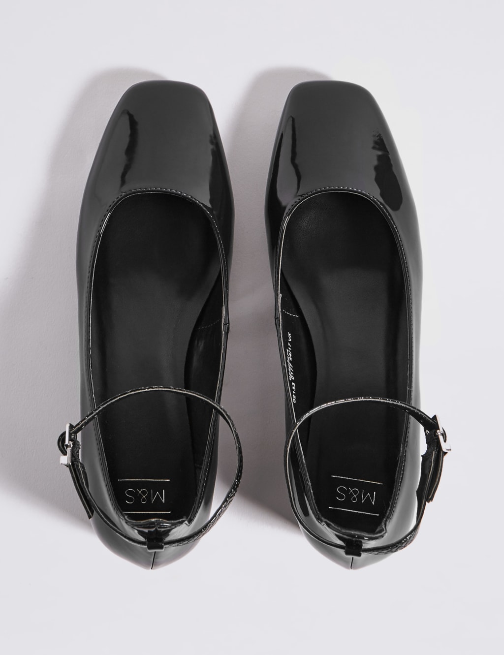 M and s block heel shoes discount