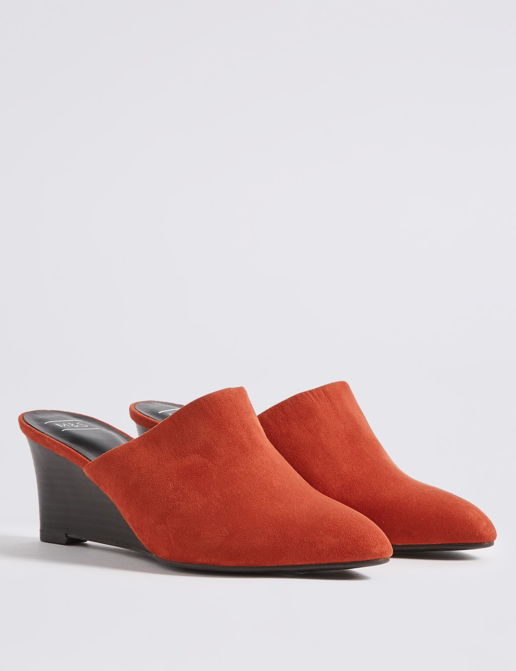 Wedge Heel Mule Shoes 3 of 6