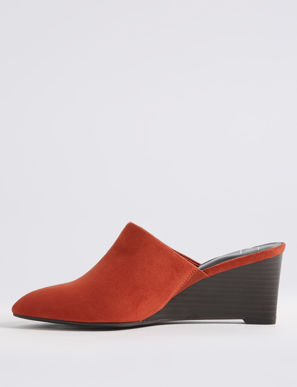 Wedge Heel Mule Shoes 5 of 6