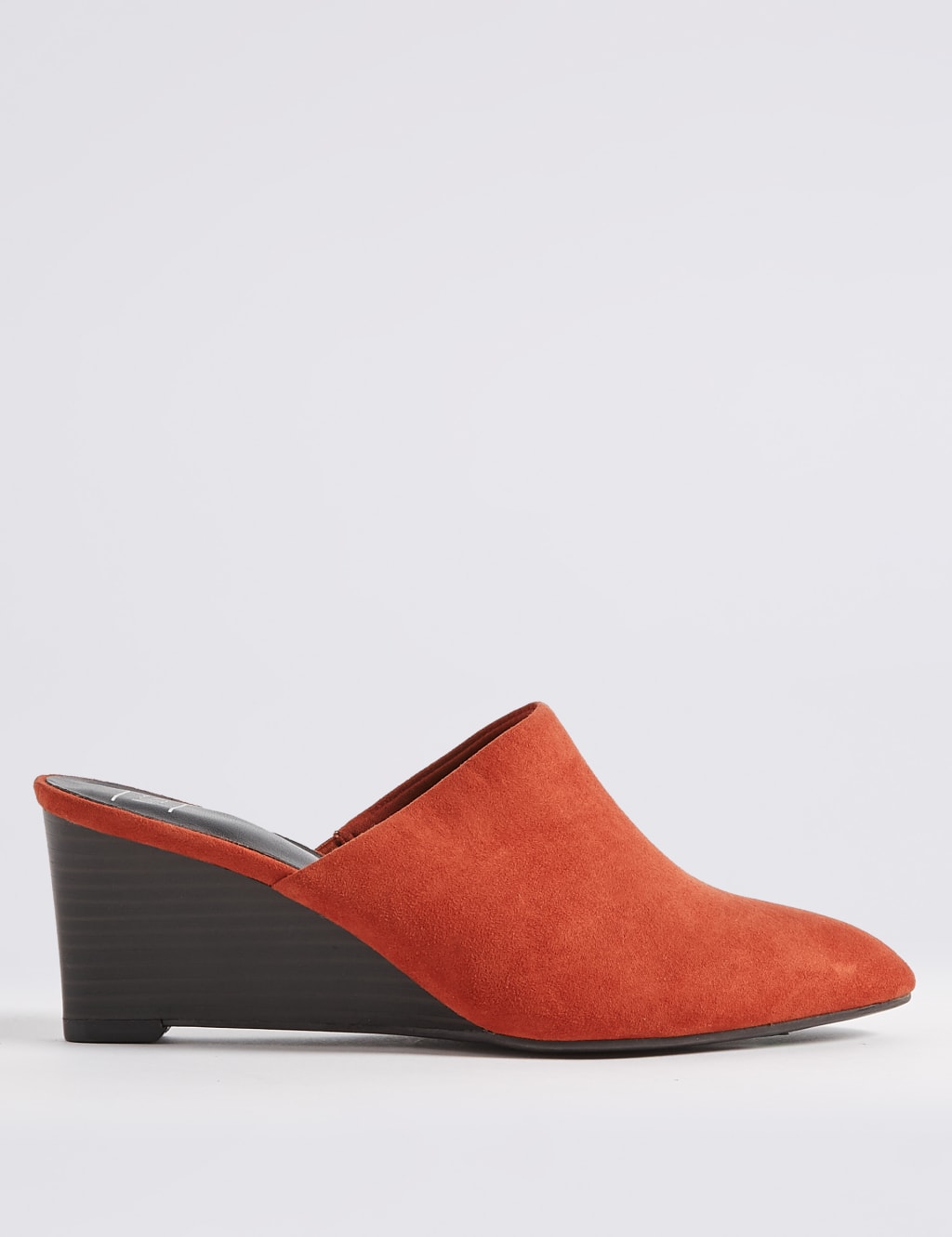 Wedge Heel Mule Shoes 2 of 6