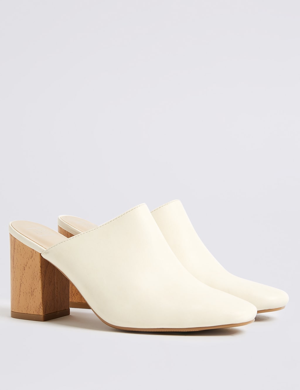 Block Heel Mule Shoes 3 of 6