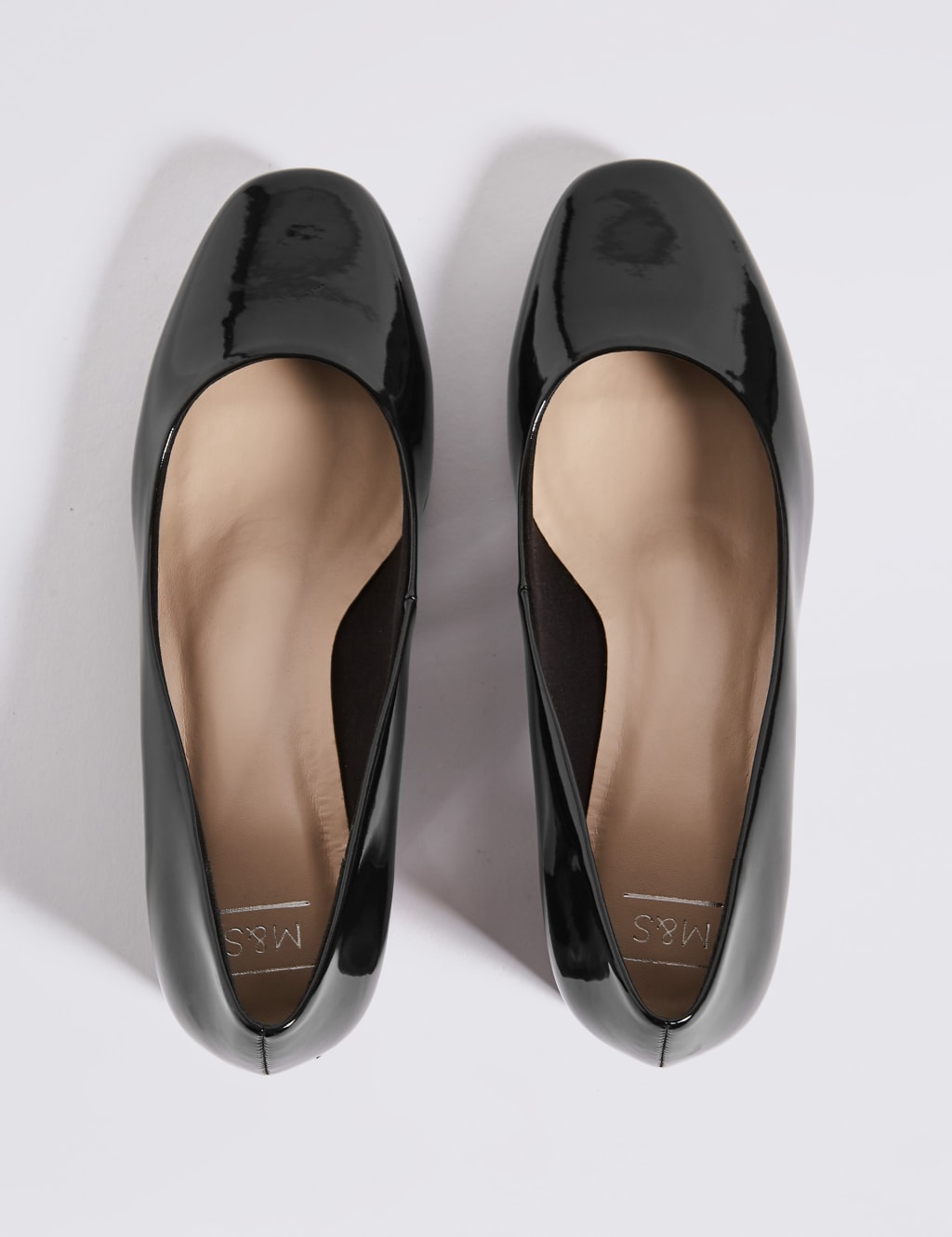 Block Heel Court Shoes 4 of 6