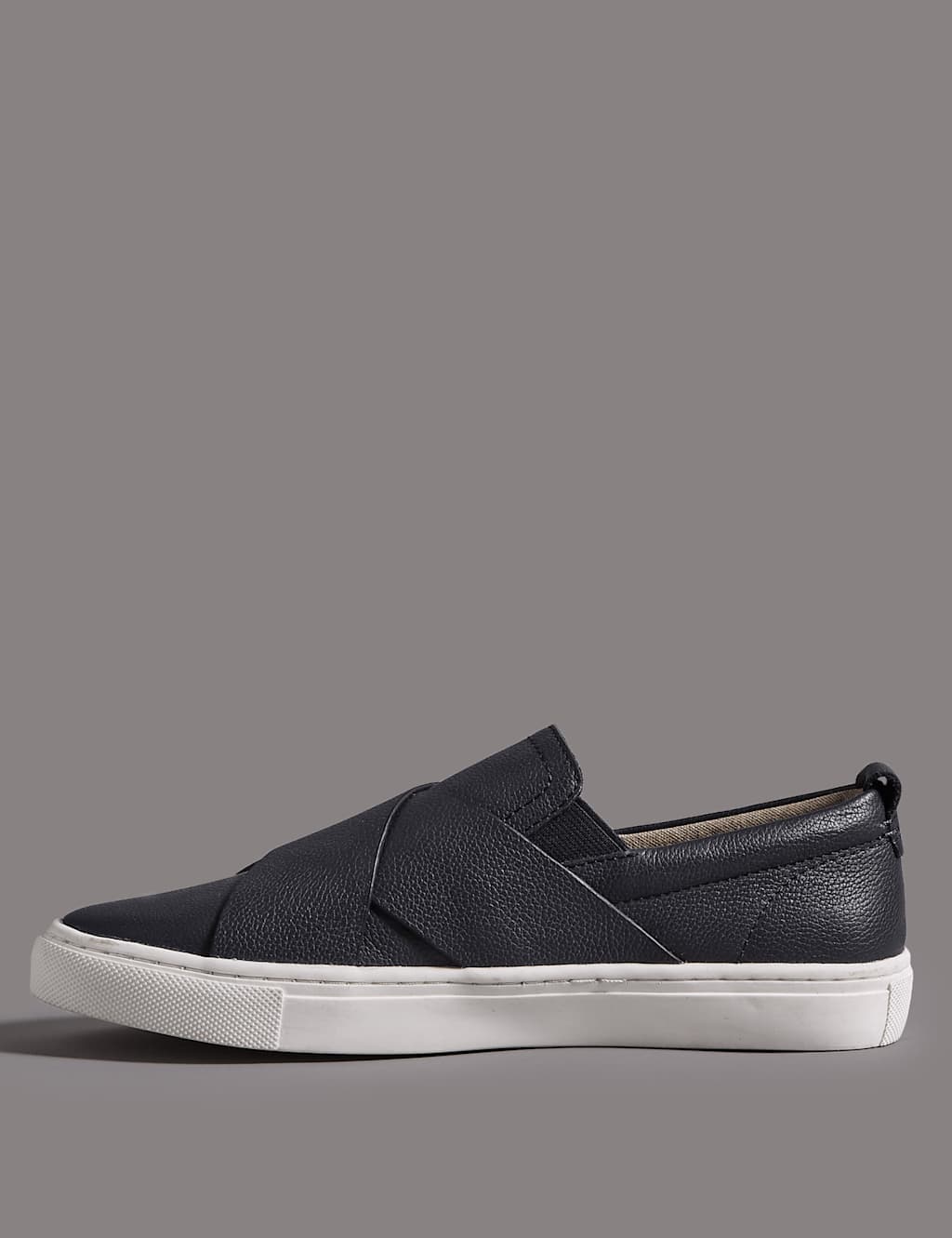 Leather Cross Strap Trainers 5 of 6