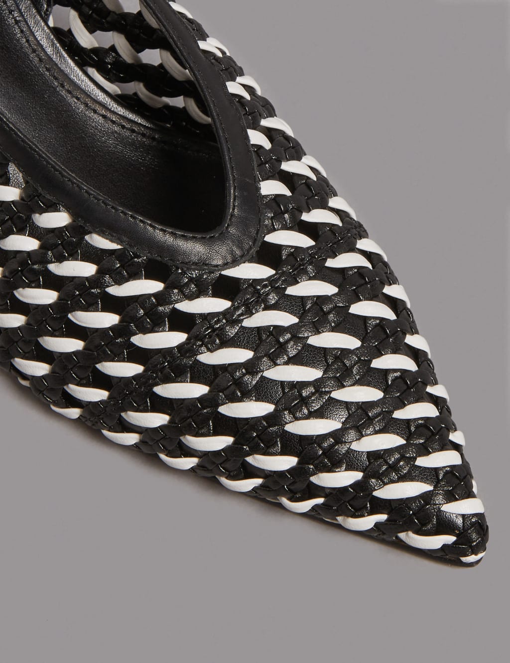 Leather Slingback Court Shoes 6 of 6