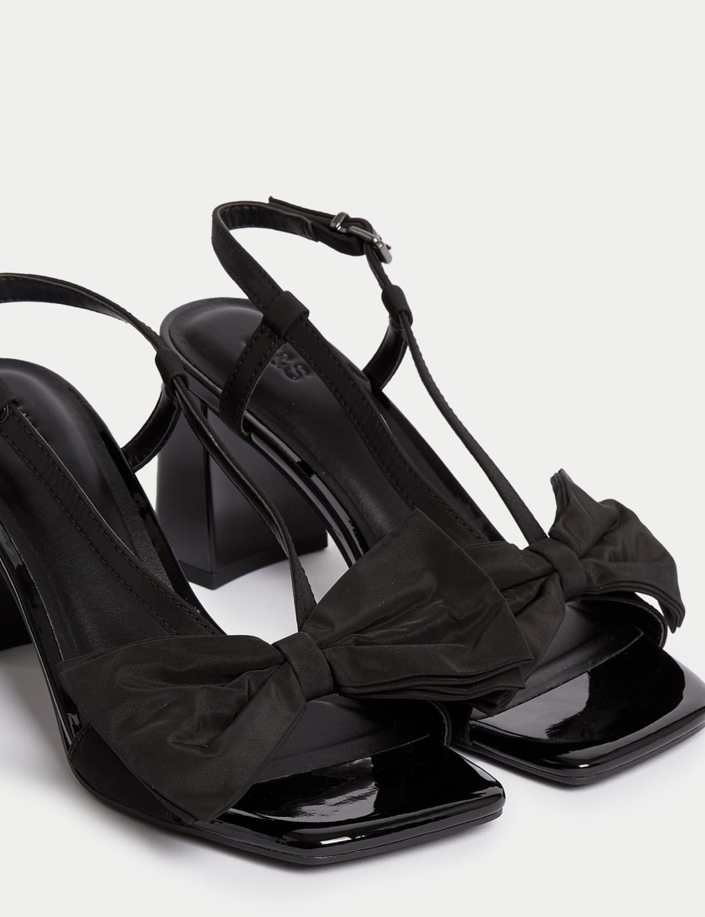 Strappy Block Heel Sandals M S Collection M S