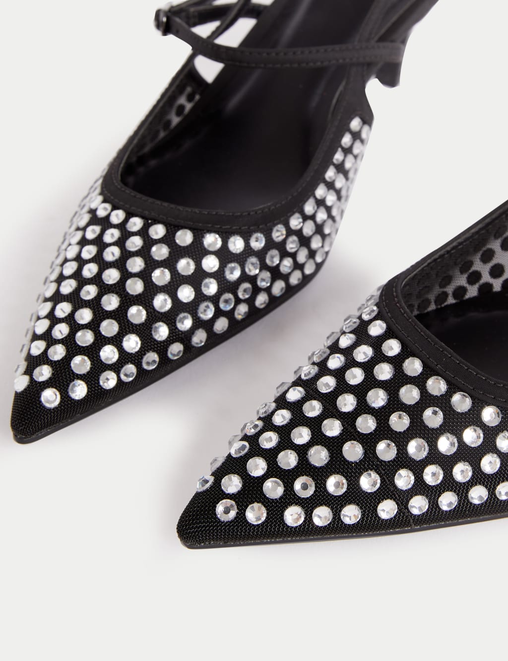 Marks and spencer jewelled kitten heels top
