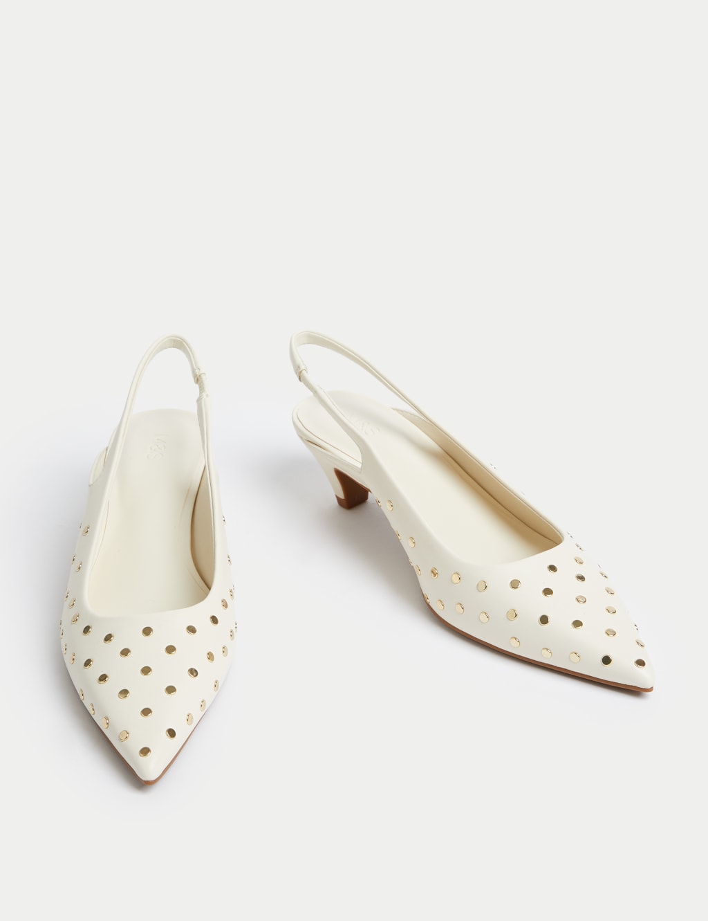 Sparkle Ankle Strap Kitten Heels 2 of 3