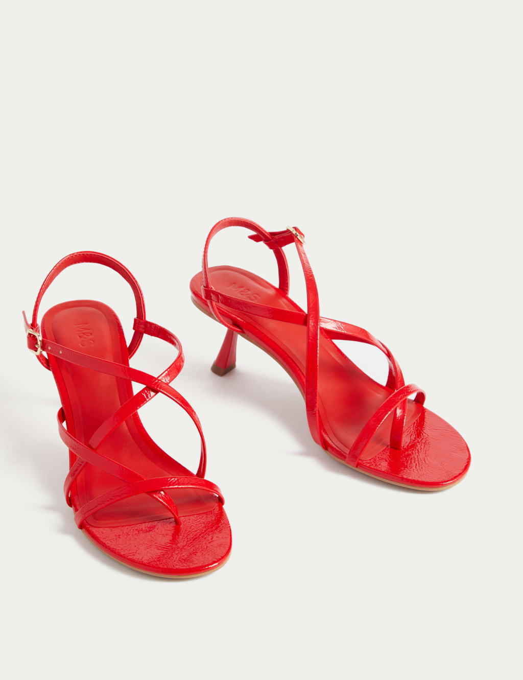 Strappy Stiletto Heel Sandals M S Collection M S