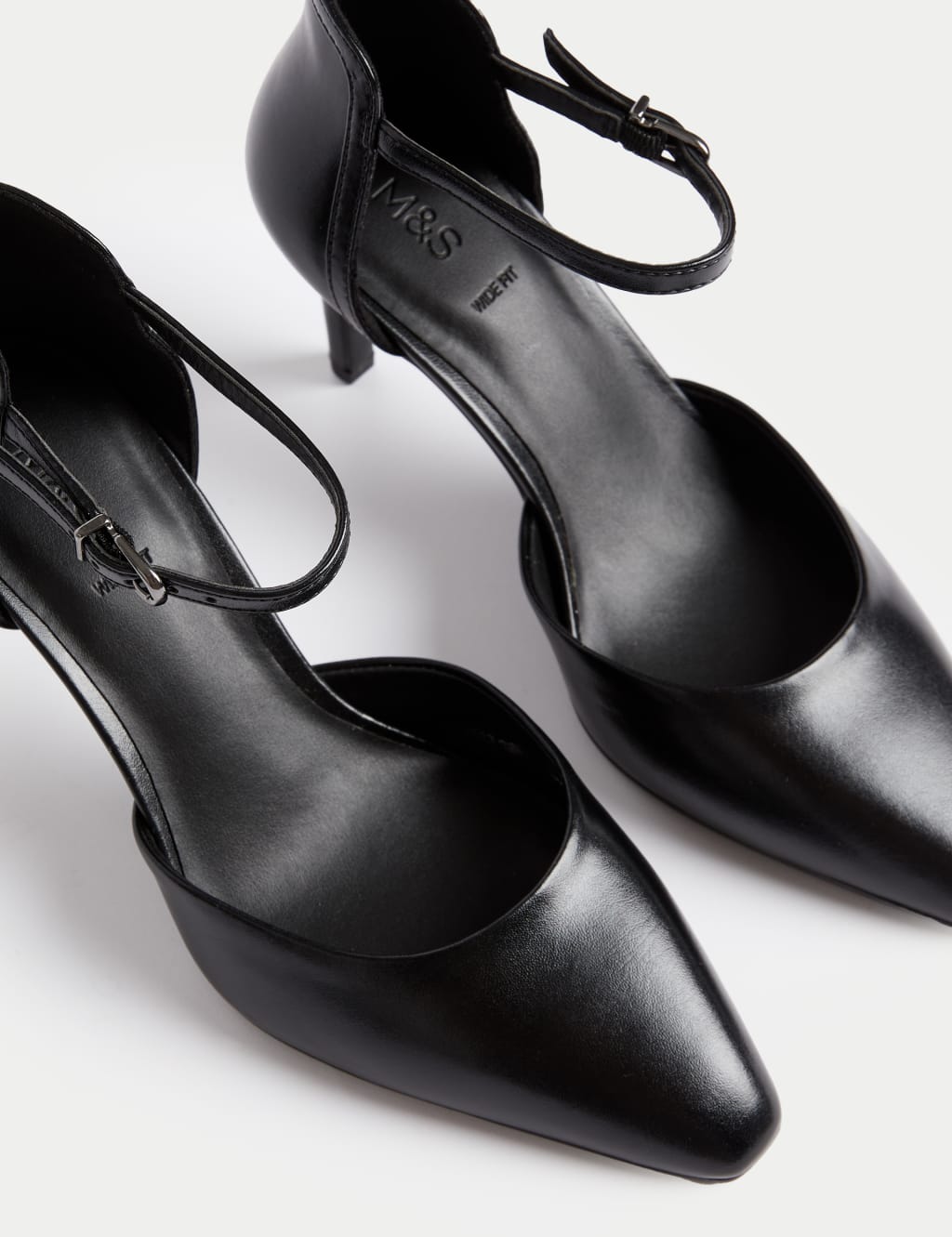 Wide strap shoes cheap