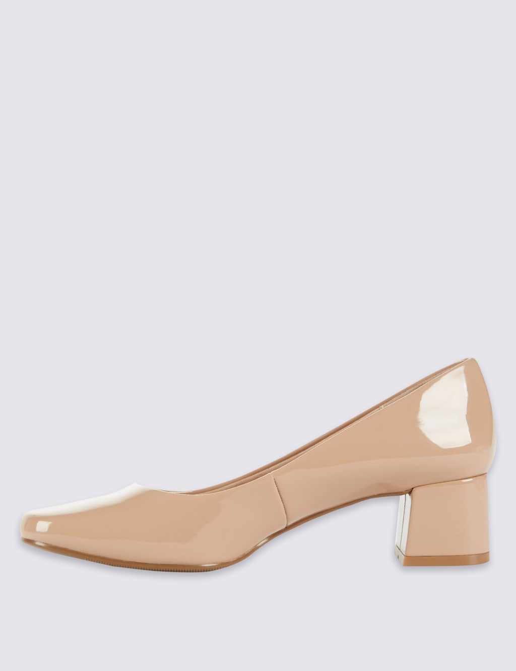 Block Heel Court Shoes 5 of 6