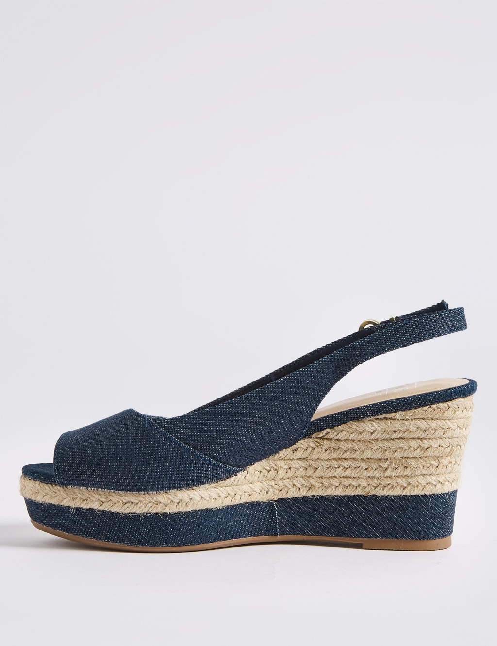 Wide Fit Wedge Heel Peep Toes Sandals 5 of 6