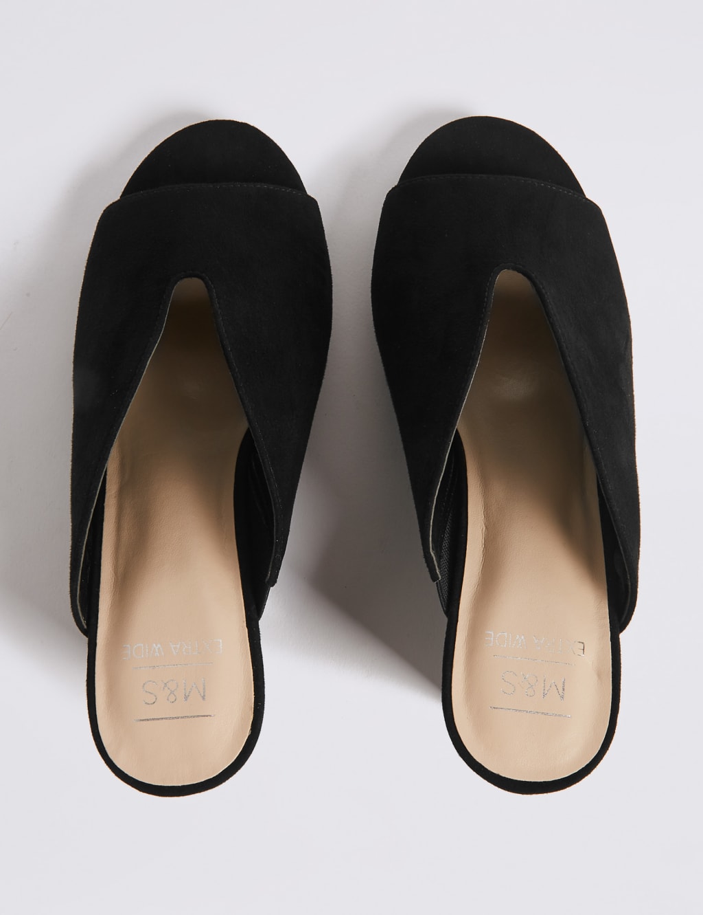 Extra wide mules on sale