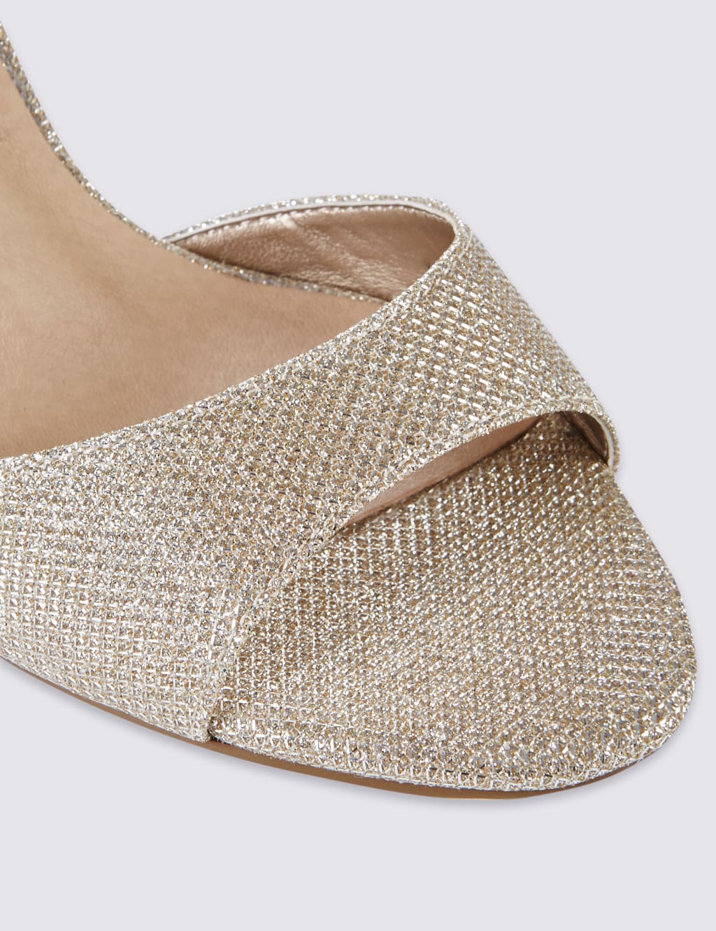 Wide Fit Stiletto Twist Detail Sandals 6 of 6