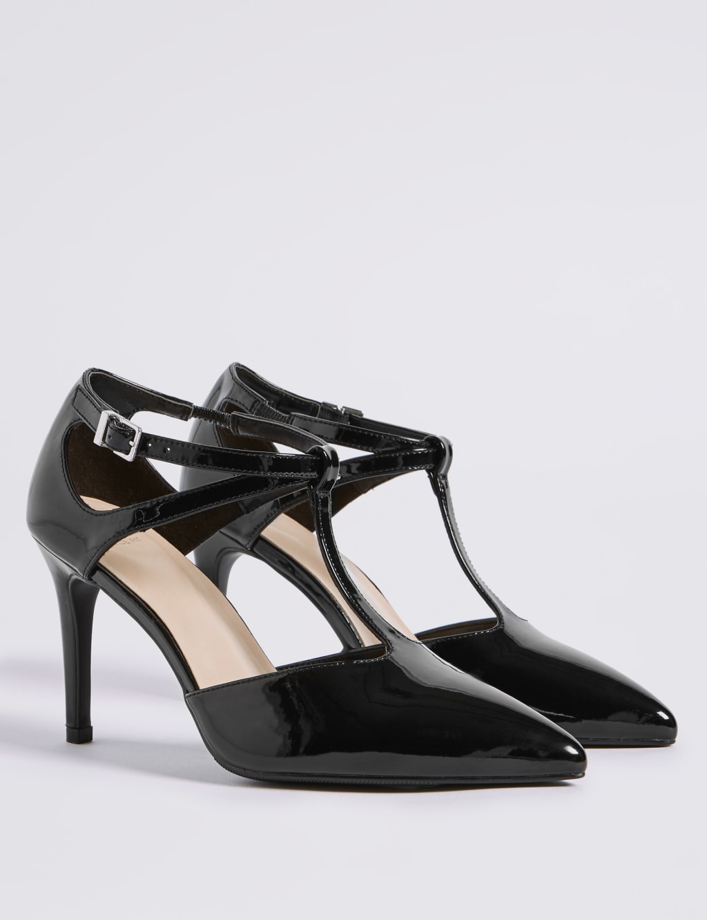 T bar stiletto shoes on sale