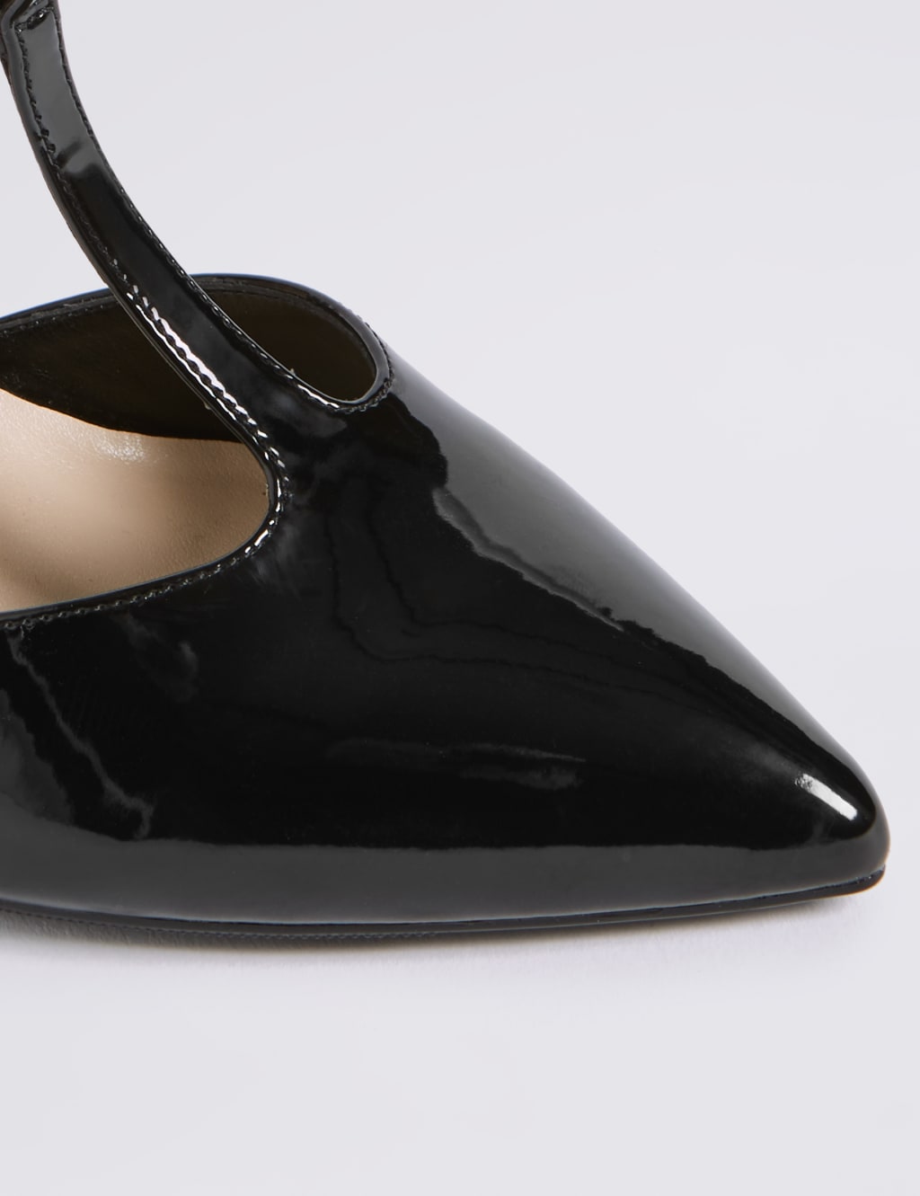 Wide Fit Stiletto Heel T Bar Court Shoes M S Collection M S