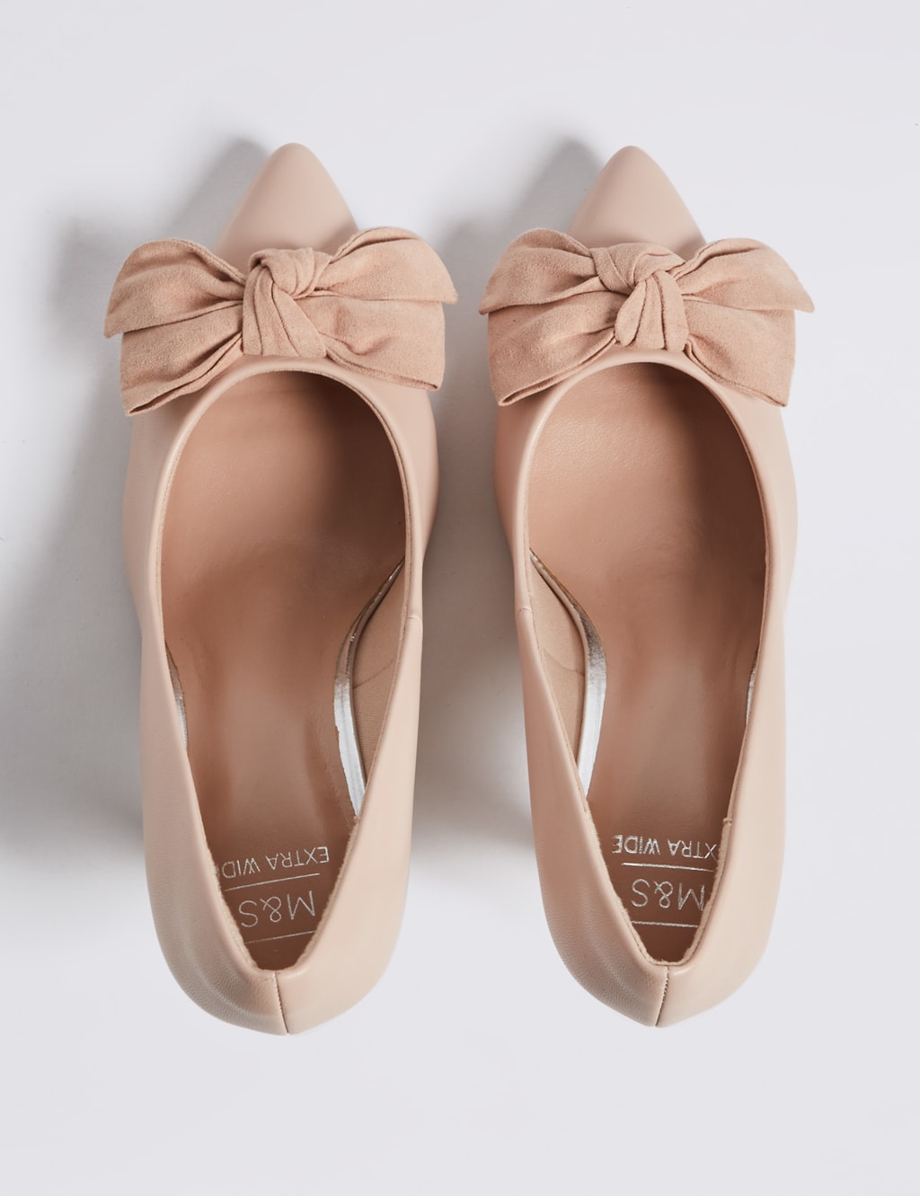 Extra Wide Fit Stiletto Heel Court Shoes M S Collection M S