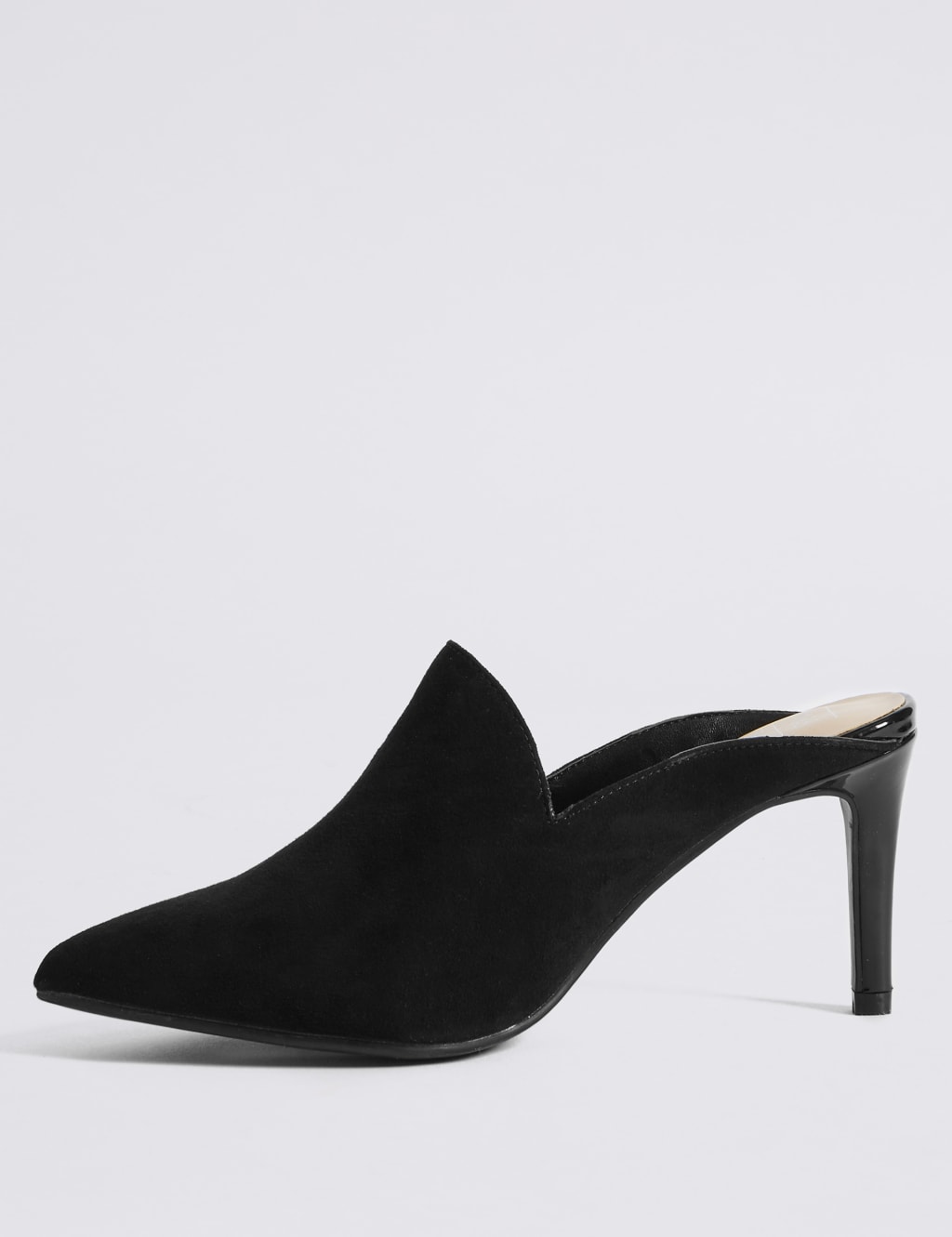 Extra Wide Fit Stiletto Heels Mule Shoes M S Collection M S