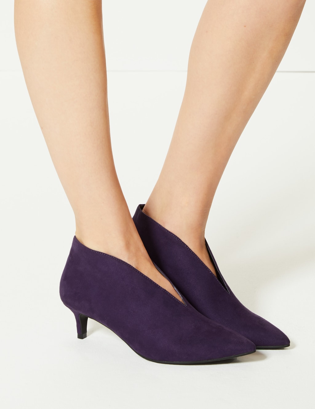 M&s purple shoes on sale