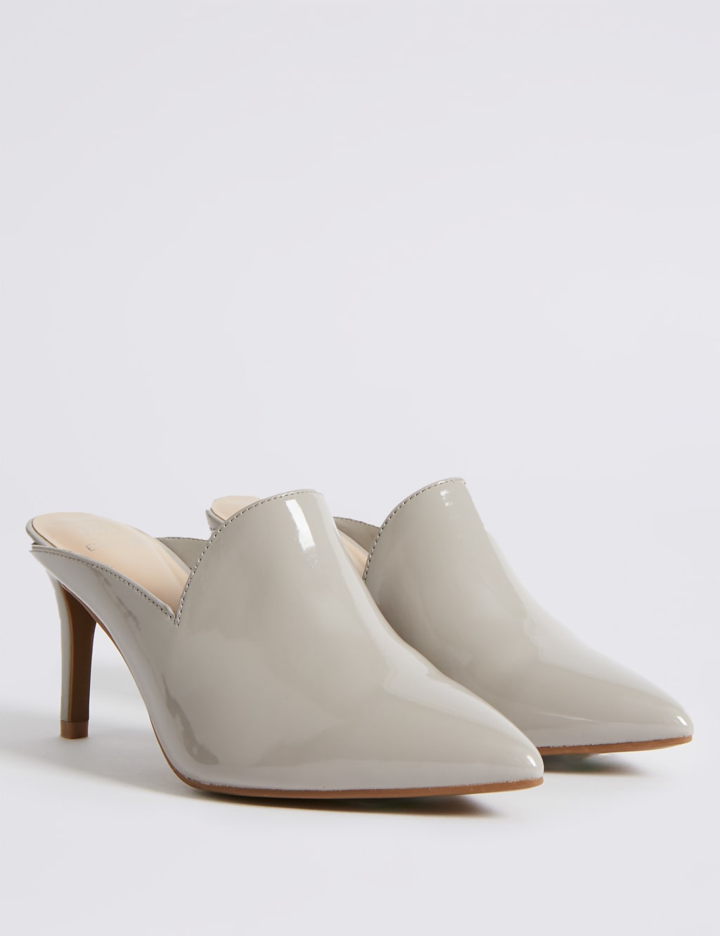 Extra Wide Fit Stiletto Heel Mule Shoes M S Collection M S