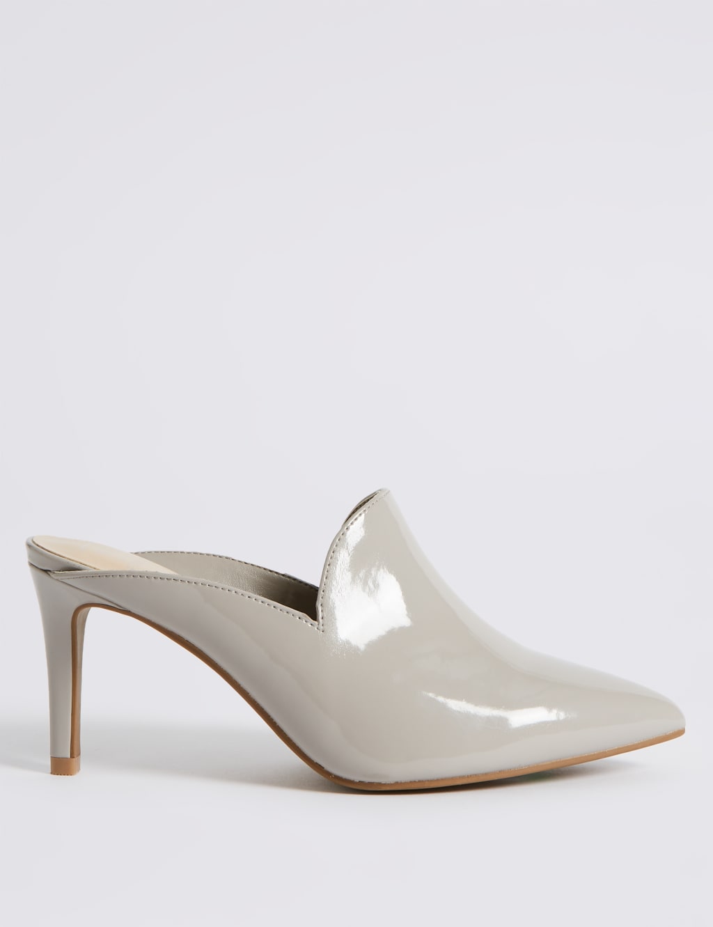 Extra Wide Fit Stiletto Heel Mule Shoes M S Collection M S