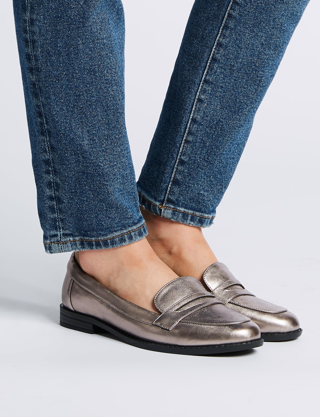 Extra wide womens penny loafers deals