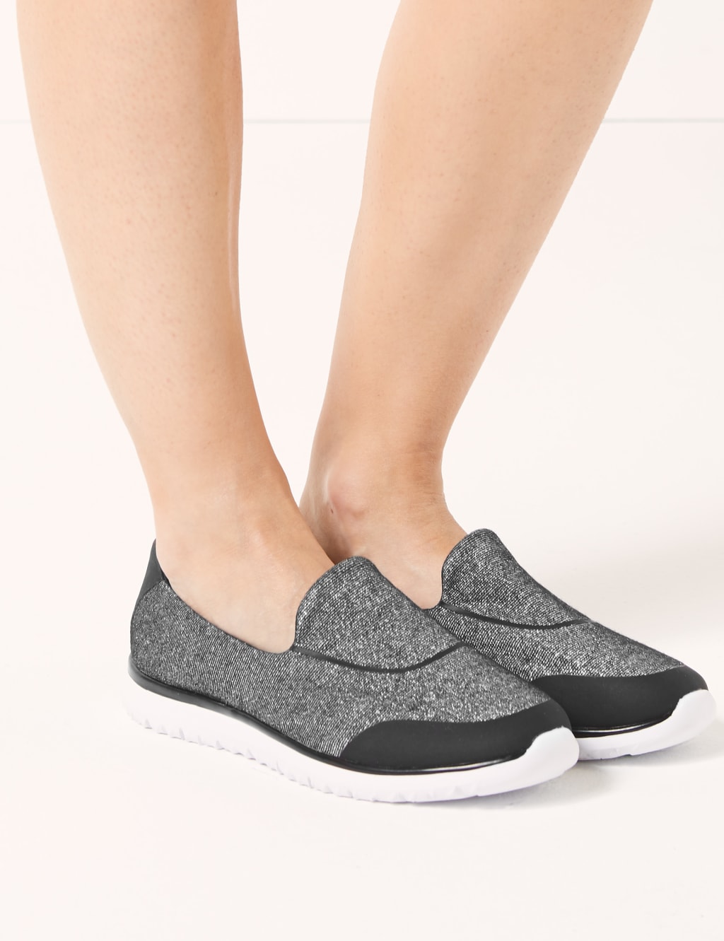 Wide fit slip on trainers womens cheap