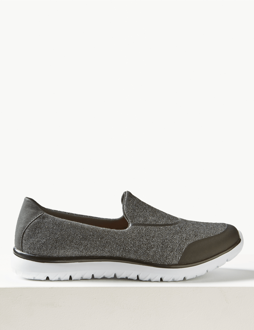 Wide Fit Slip-on Trainers 2 of 5
