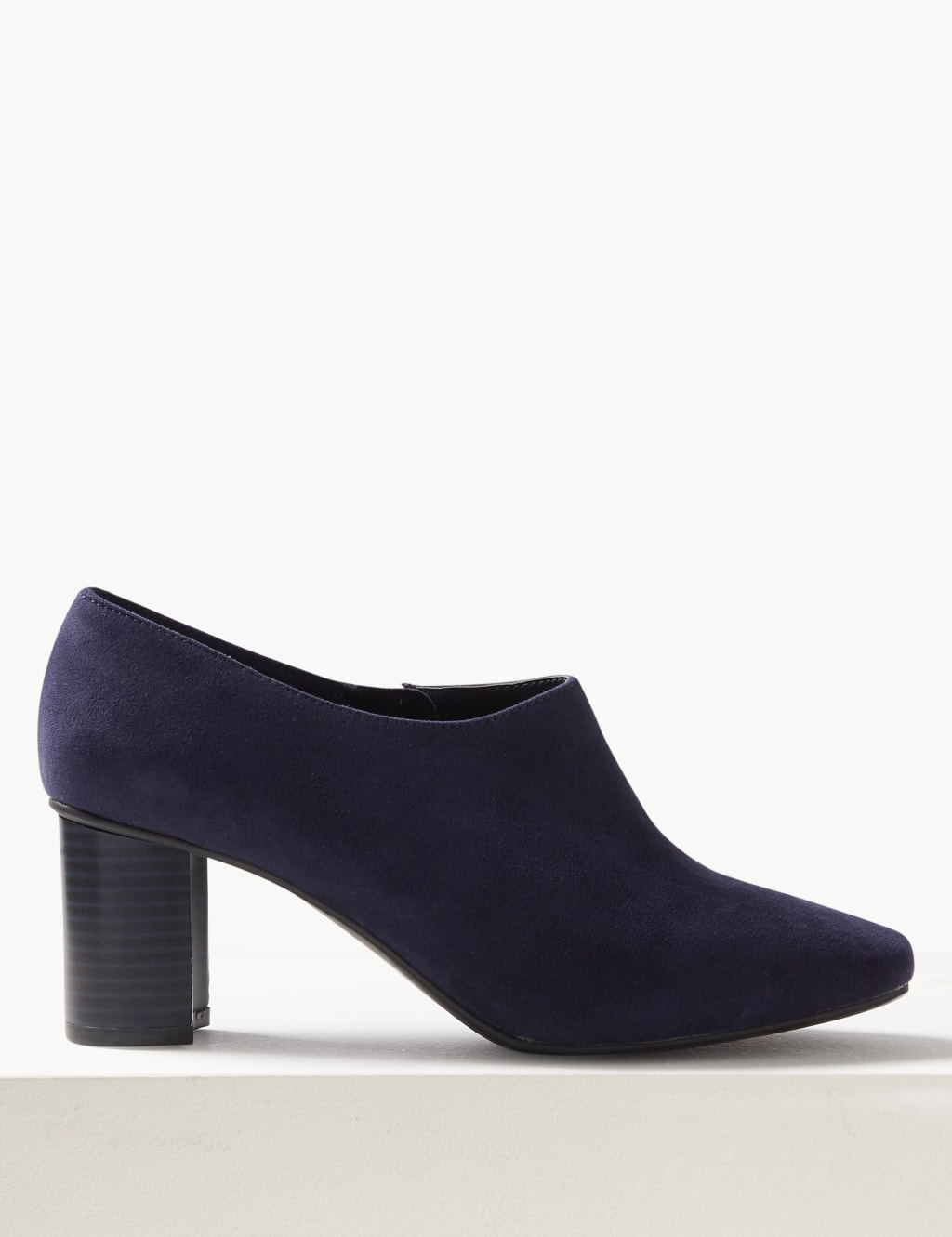 Wide Fit Block Heel Shoe Boots 2 of 5